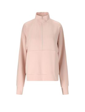 Sweat-shirt Jillnana Demi-Zip rose 42
