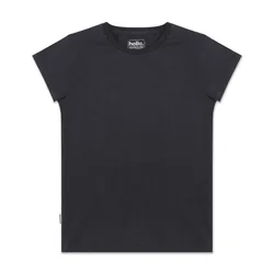 Wilda Organic Cotton Tee - Charcoal