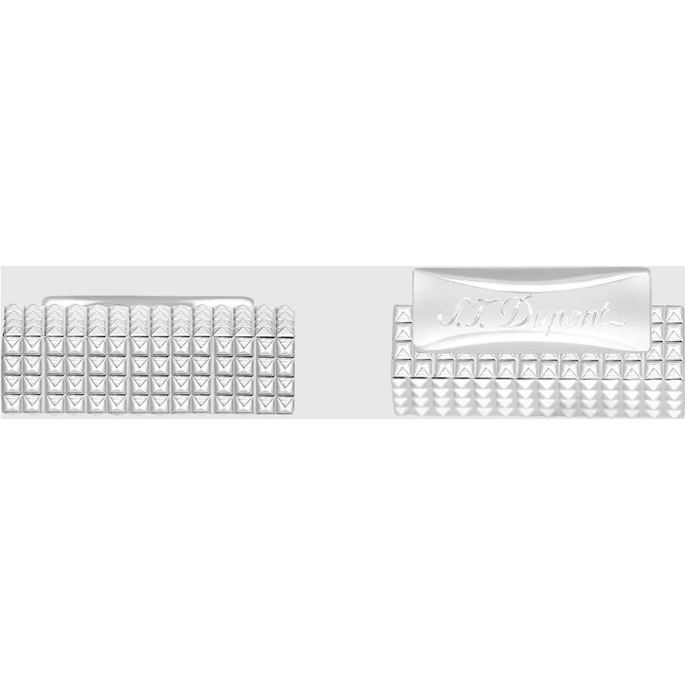 Gemelos rectangulares de metal - S.T. Dupont - FashionsVida