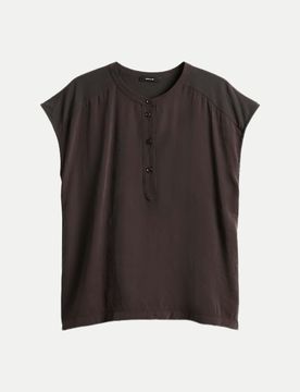 Opus Jerseyshirt Sajula Braun 38