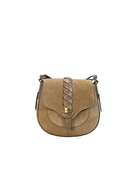 Ledertasche - Schultertasche ALTAY Small beige damen - Isabel marant - FashionsVida