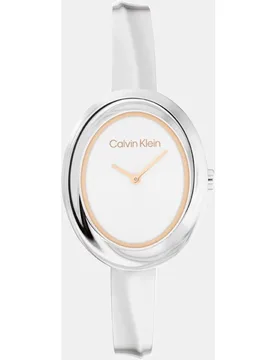 Reloj CK Twisted Bezel 25100055 de acero en color - Calvin Klein - FashionsVida
