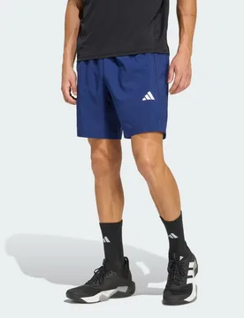 SHORT DA ALLENAMENTO ESSENTIALS BASE WOVEN 2XL 23 CM Dark Blue - Adidas - FashionsVida