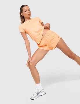 Womens Pantaloncino Woven Vanish - Arancione, arancione arancione Donna taglia XS - Under armour - FashionsVida