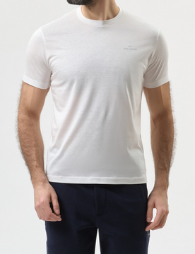 T-shirt uomo panna chiaro