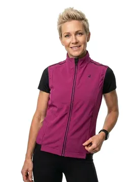 Gilet Trail Shell Dark Orchid M