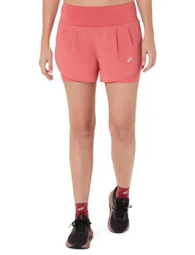 Road 2 In 1 3.5´´ Shorts Dark Pink Clay / Dark Pink Clay L Women - Asics - FashionsVida
