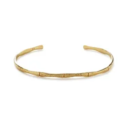 So Just Shop Gold Bamboo Bangle