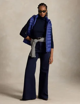 Chaleco de mujer de abrigo con capucha - Polo Ralph Lauren - FashionsVida