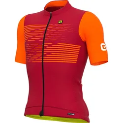 Maglia A Maniche Corte Logo Bordeaux