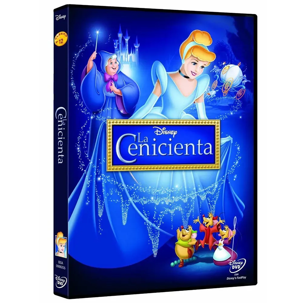 Dvd (film De 2015) Cendrillon Espagnol Multicolor One Size unisex - Disney - FashionsVida