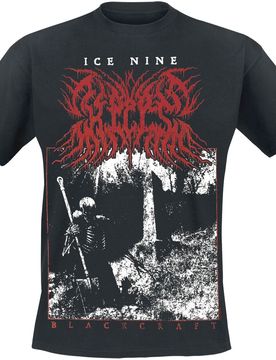 Gothic T-Shirt - Ice Nine Kills - Grave Digger Tee - S bis XXL - für Männer - Größe XXL - schwarz - Männer - male
