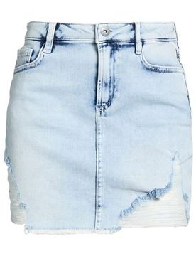 Jeansrock Damen Blau XS Damen