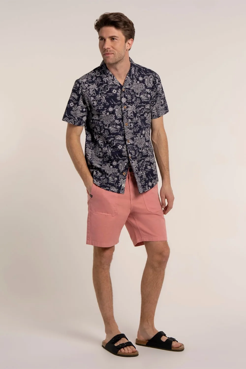 Deanshanger Mens Chino Short - - Size: W38 - Brakeburn - FashionsVida