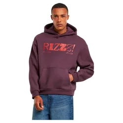 Felpa Con Cappuccio Rizzz Fluffy Plum Purple M