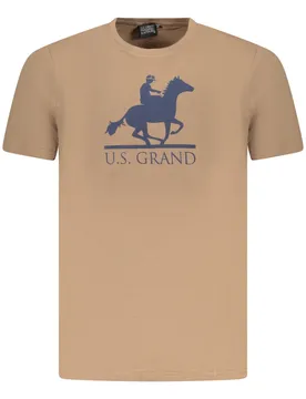 Herren T-Shirt Braun AU02646_MA18FANG