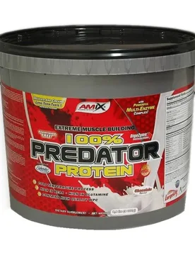 Poudre De Protéines Pour Boissons 100% Predator Chocolat 4kg - Amix - FashionsVida