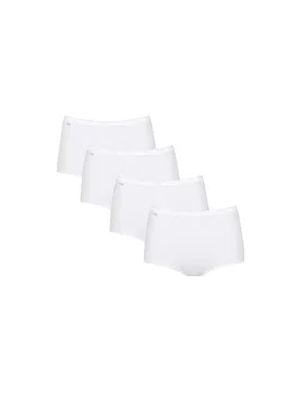 Slip MAXI BASIC 4 unidades blanco blanco 48 - Sloggi - FashionsVida