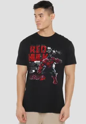 Captain America Brave New World Red Hulk Rage T-Shirt, Black - Black - Size: XL