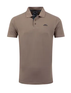Weird Fish Miles Pique Polo Shirt Size 3XL - men men all-mens men polos sale all-sale sale mens - Bronze - FashionsVida