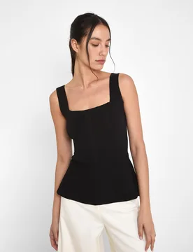 Top de mujer de punto peplum - Trucco - FashionsVida