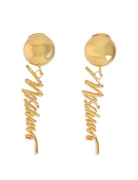 MOSCHINO Teddy Bear Stud Earrings