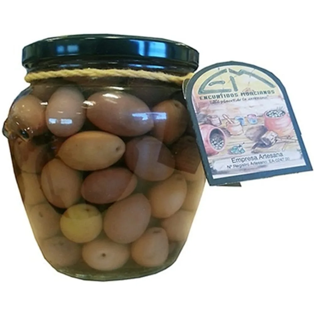 Aceitunas cornicabra enteras - Encurtidos Murcianos - FashionsVida