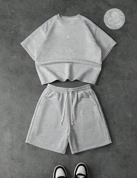 Conjunto de camisetas casuales bordadas para hombre, para uso diario - Shein - FashionsVida