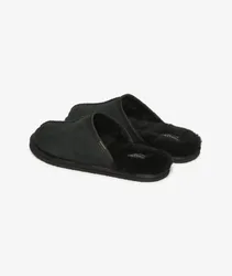Superdry Herren Schwarz Pantoletten aus Wildleder, Größe: 10-11
