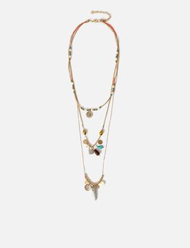 Misako Aroa long necklace Gold