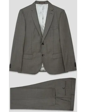 Traje half canvas slim fit lana - Roberto Verino - FashionsVida