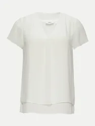 BLACK LABEL Layering-Bluse Weiß 40