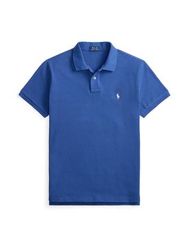 Polo Custom Slim Fit azul XXL