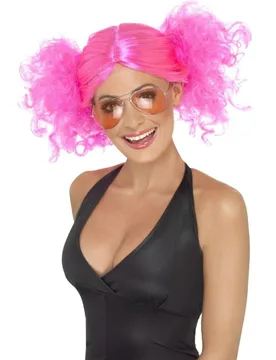 Er Jahre Disco Perücke pink - RUBIES NL - FashionsVida