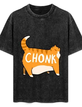 Chonky Tabby Cat T-Shirt - Aliexpress - FashionsVida