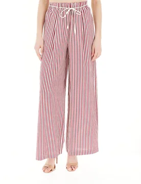 Pantalone a palazzo TERRACOTTA M - VICOLO - FashionsVida