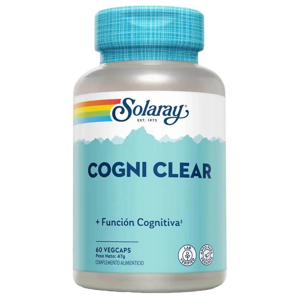 Capsule Cogni Clear 60 Unità Multicolor - Solaray - FashionsVida