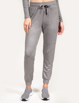 Pantalon jogger Gris chiné gris chiné XS