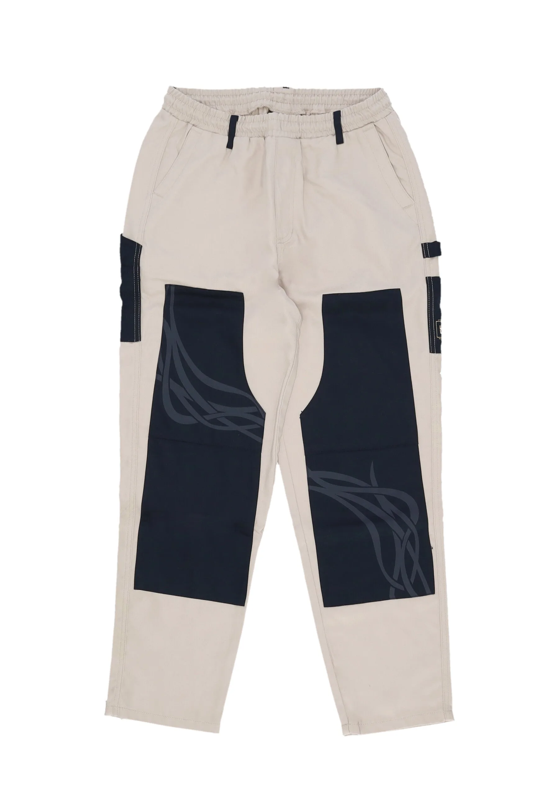 Pantalone Lungo Uomo Jhin Carpenter Pants Off White - DOLLY NOIRE - FashionsVida