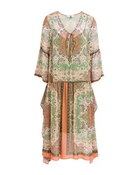 Midi-Kleid Damen Militärgrün L,M Damen