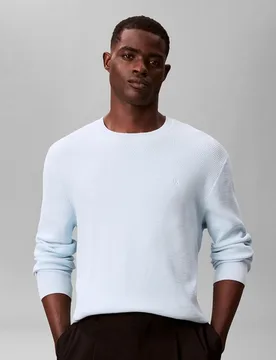 Jersey Hombre algodón logo bordado - Calvin Klein - FashionsVida