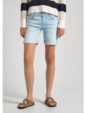 Para mujer. PL801120RH6 Short Slim (25), Casual, Algodón, Denim