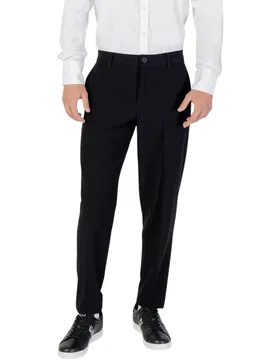 Herren Hose Schwarz 488697