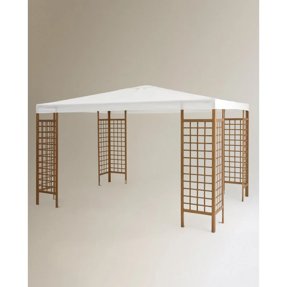 Cenador de madera de acacia Baiona - El Corte Inglés - FashionsVida