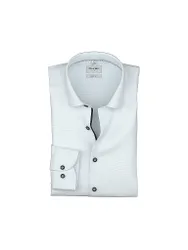Camisa Body Fit azul claro 45