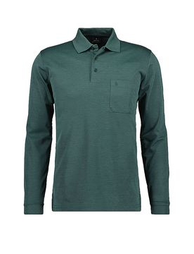 Ragman Polo verde oscuro XXL