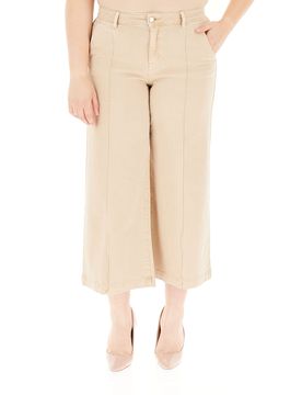Pantalone wide leg BEIGE 50
