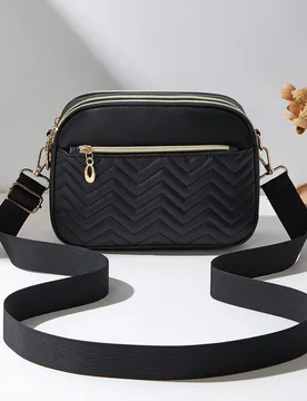Bolso bandolera de varias capas de moda para mujer - Shein - FashionsVida