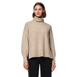 Pull à Col Roulé Malou Taupe Gray / Melange 2XS