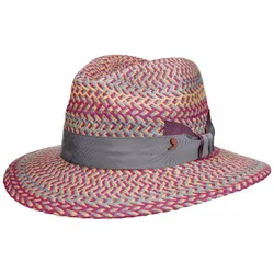 Alavenda Panama Hat by Alfonso DEste - fuchsia - Damen - Size: One Size